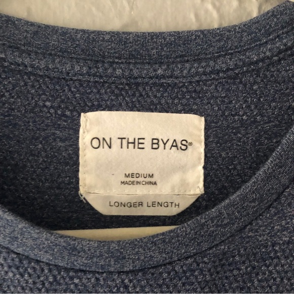 On The Byas Short Sleeve Stripe Pocket Shirt - Medium - Picture 5 of 5